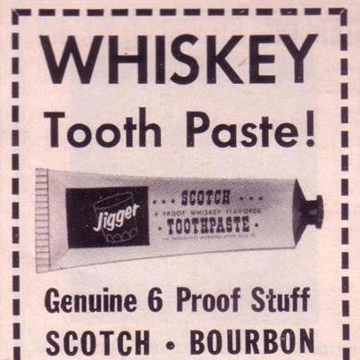 Whiskey Toothpaste