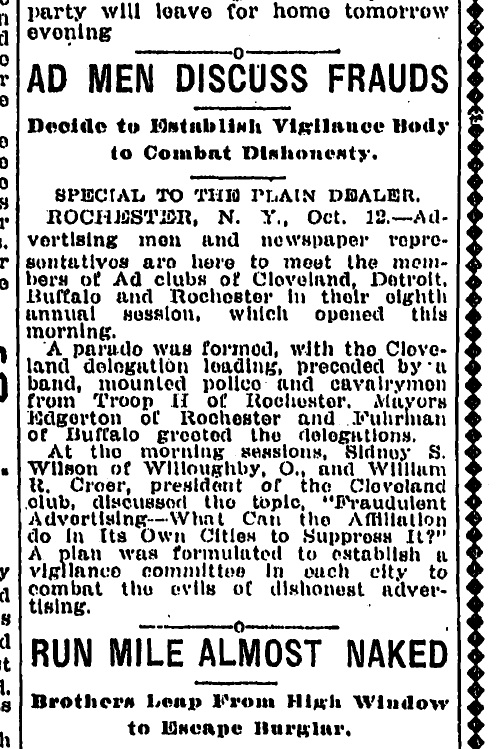 October, 13, 1912, The Plain Dealer